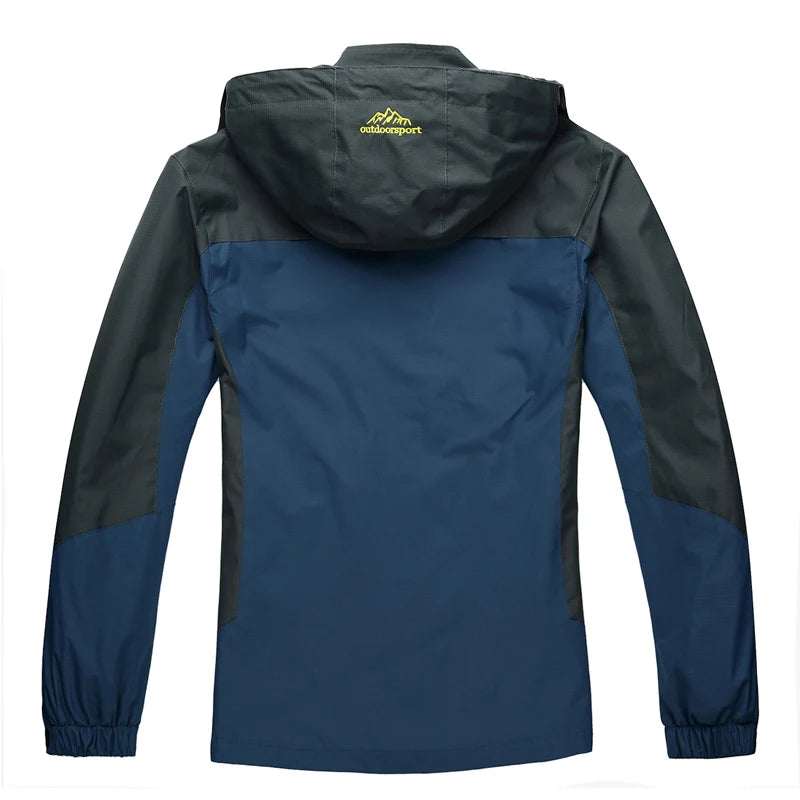 Veste de randonnée homme coupe-vent déperlante, respirante