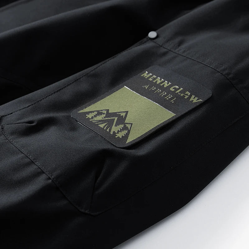 Veste de randonnée homme softshell à capuche, coupe-vent
