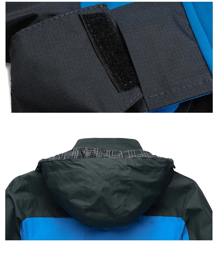 Veste de randonnée homme coupe-vent déperlante, respirante