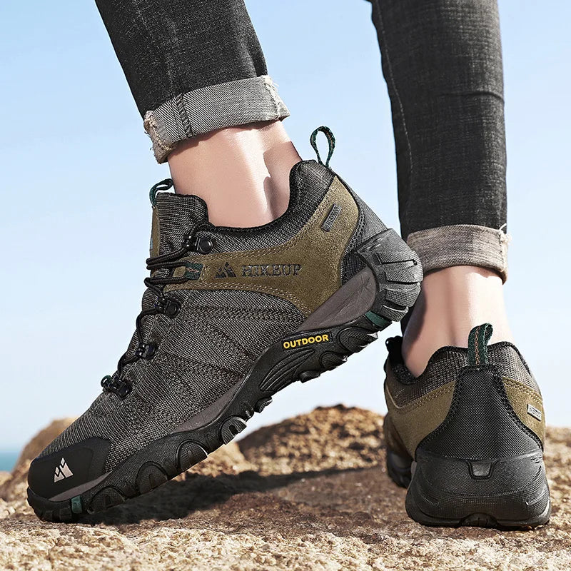 Chaussures de randonnée homme respirantes et antidérapantes, résistantes aux éclaboussures