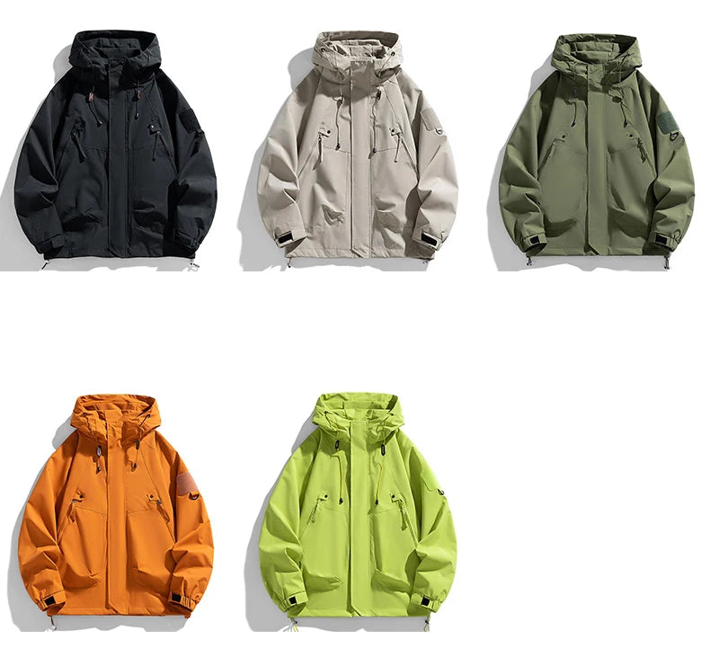 Veste de randonnée homme softshell à capuche, légère et coupe-vent