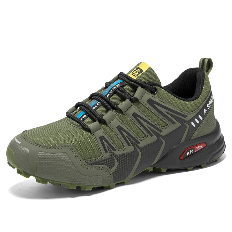 Chaussures de randonnée et trekking homme résistantes à l'eau, semelle crantée