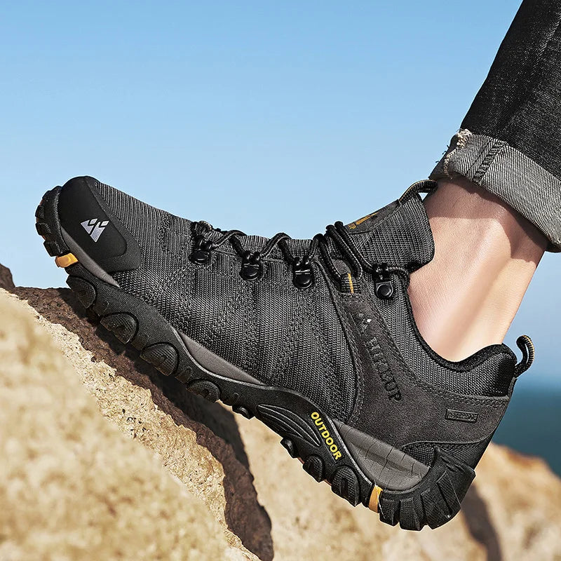Chaussures de randonnée homme respirantes et antidérapantes, résistantes aux éclaboussures