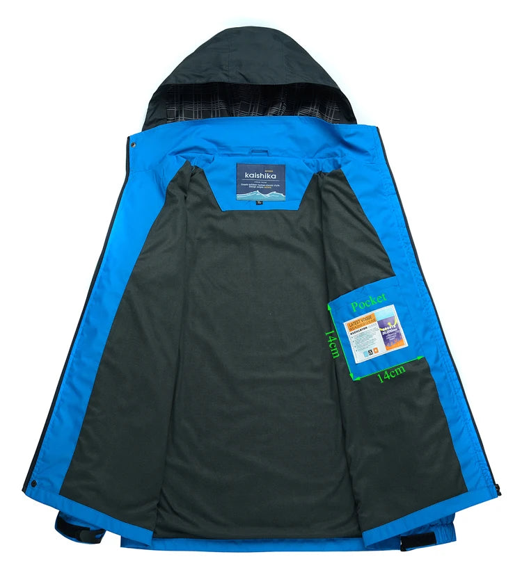 Veste de randonnée homme coupe-vent déperlante, respirante