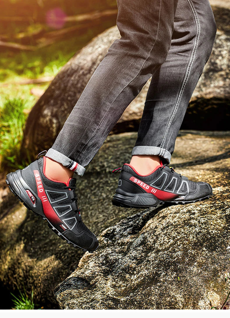Chaussures de randonnée homme légères et respirantes, antidérapantes