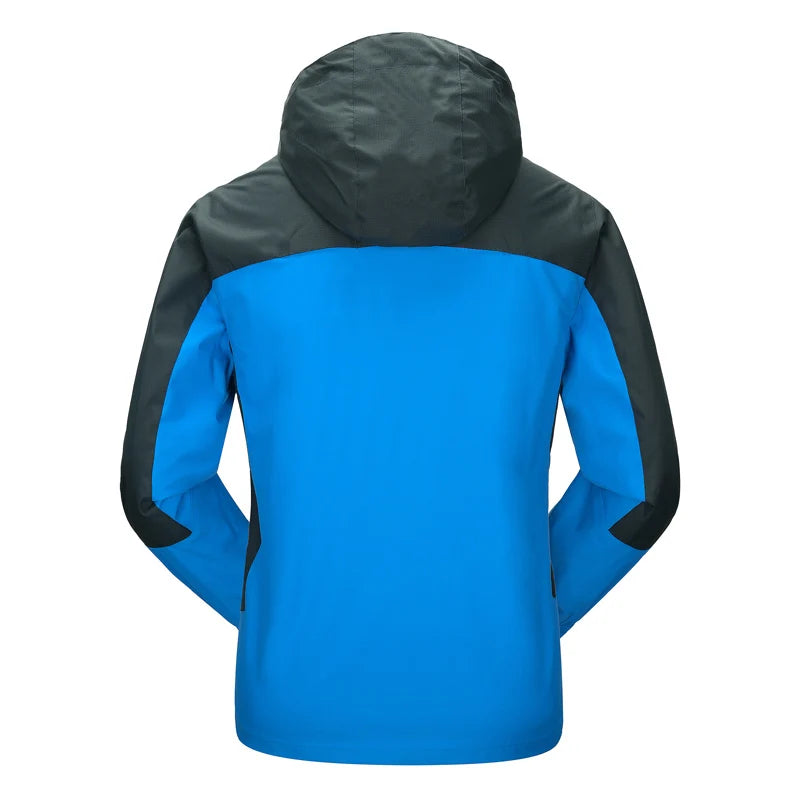 Veste de randonnée homme coupe-vent déperlante, respirante
