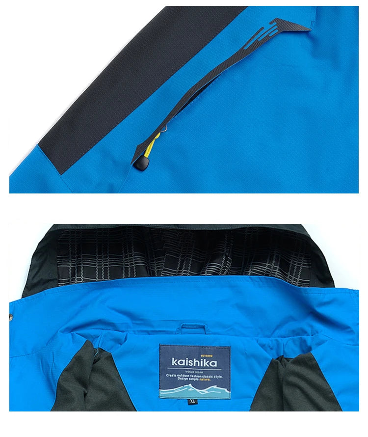 Veste de randonnée homme coupe-vent déperlante, respirante