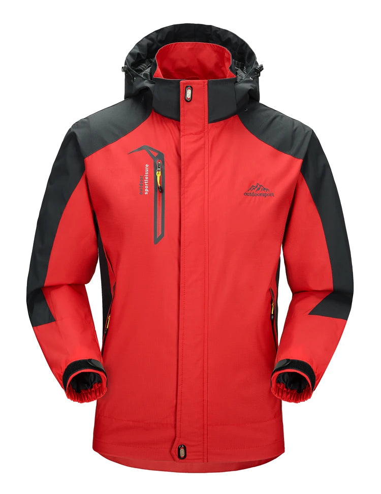 Veste de randonnée homme coupe-vent déperlante, respirante