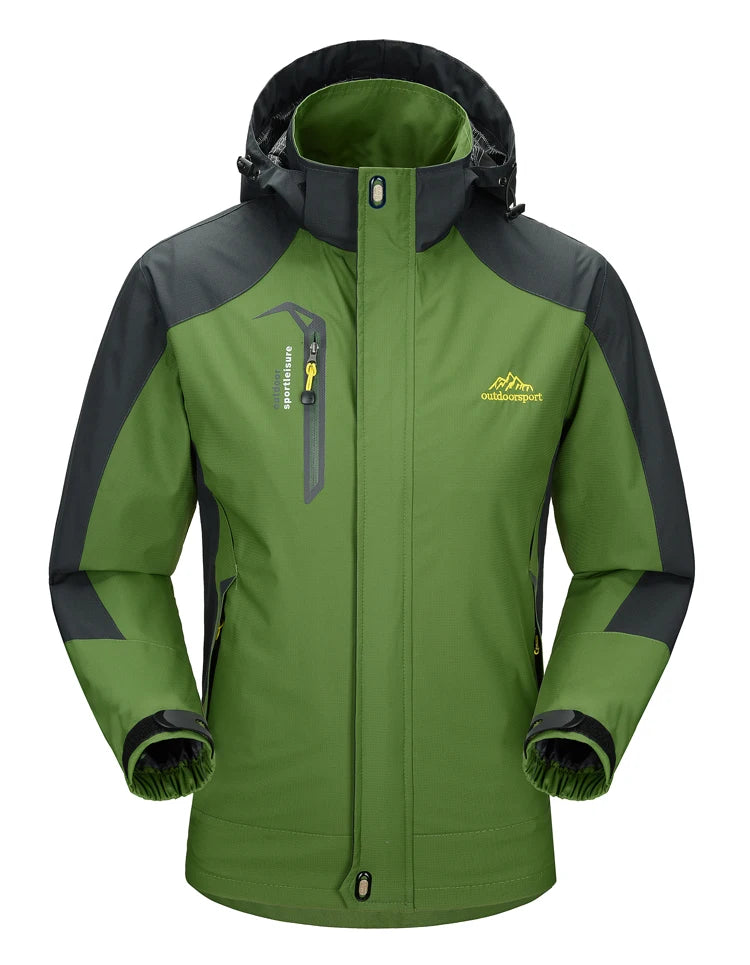 Veste de randonnée homme coupe-vent déperlante, respirante