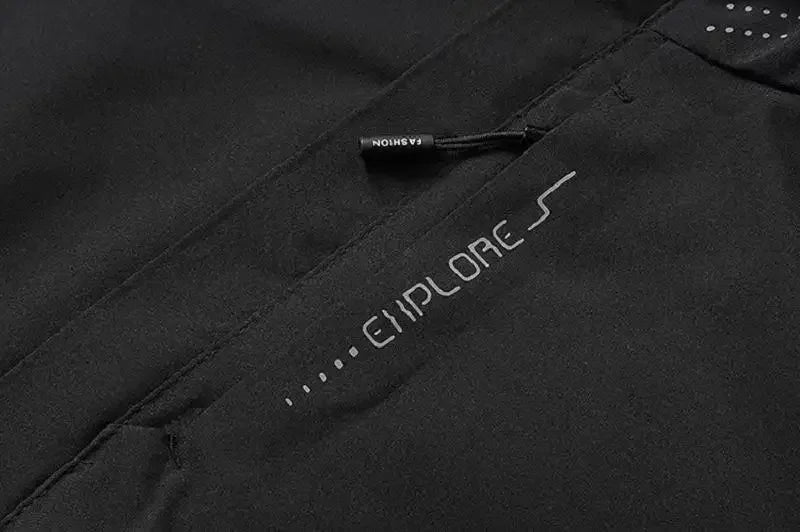 Veste de randonnée homme imperméable à capuche, légère (coupe-pluie)