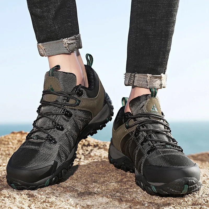 Chaussures de randonnée homme respirantes et antidérapantes, résistantes aux éclaboussures
