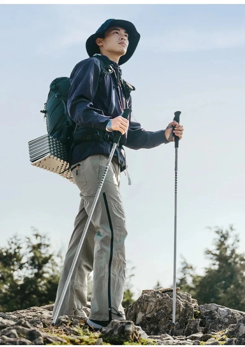 Bâton de randonnée pliable Naturehike à ouverture rapide, aluminium