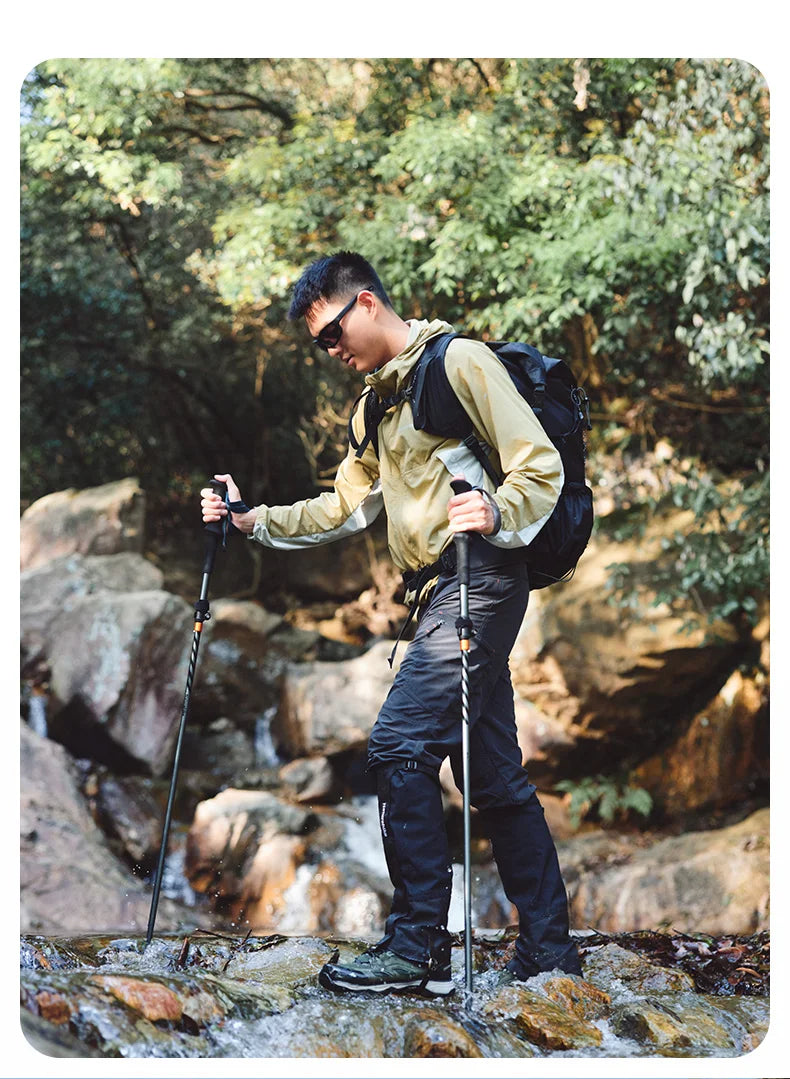 Bâton de randonnée pliable en fibre de carbone Naturehike, ultraléger