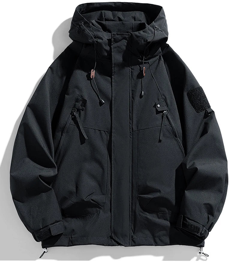 Veste de randonnée homme softshell à capuche, légère et coupe-vent