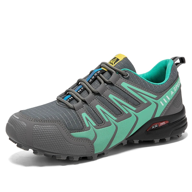 Chaussures de randonnée et trekking homme résistantes à l'eau, semelle crantée