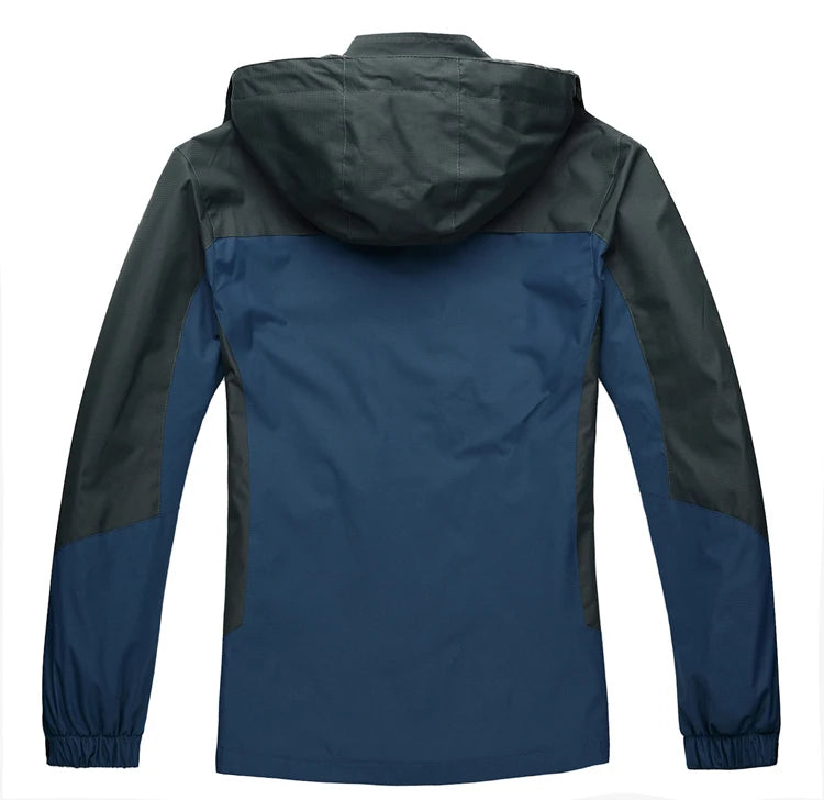 Veste de randonnée homme coupe-vent déperlante, respirante