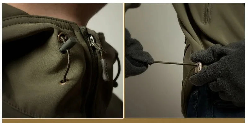 Veste de randonnée homme softshell à capuche, coupe-vent et déperlante